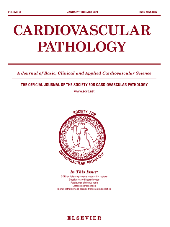 Go to journal home page - Cardiovascular Pathology